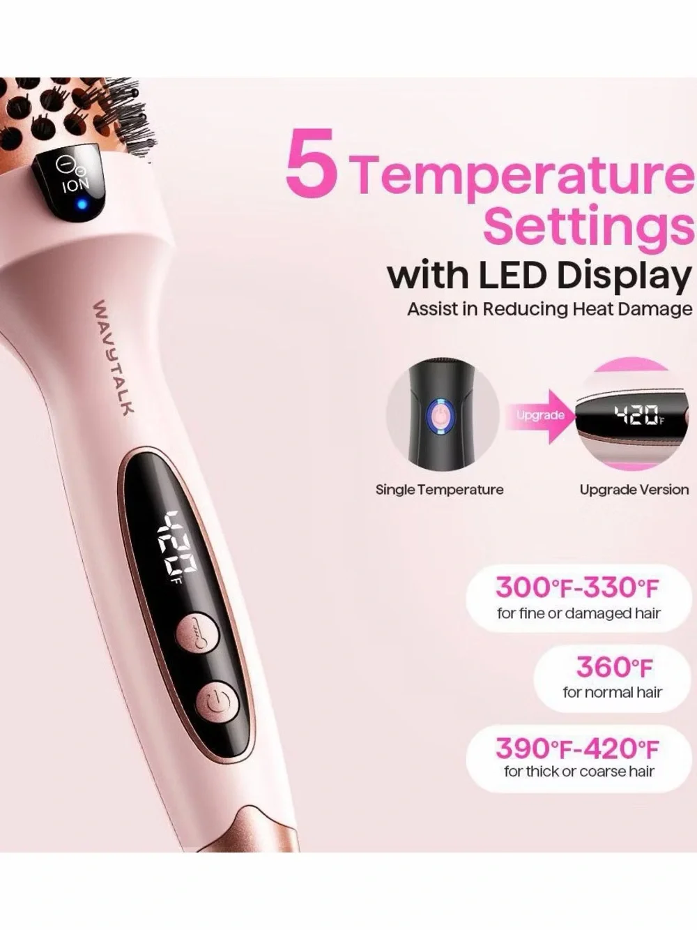 Wavytalk Blowout Boost Ionic Thermal Brush